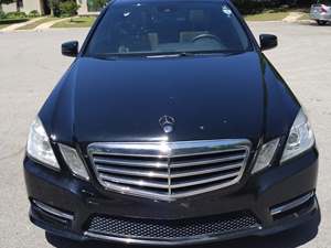 Black 2013 Mercedes-Benz E-Class