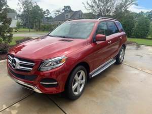 Red 2016 Mercedes-Benz GLE-Class