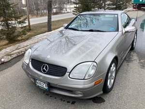 Silver 2003 Mercedes-Benz SLK-Class