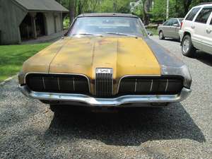 Gold 1970 Mercury Cougar