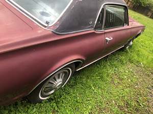 Red 1968 Mercury Cougar xr7