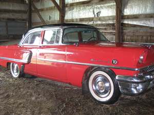 Red 1955 Mercury Monterey