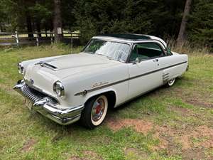 White 1954 Mercury Sun Valley