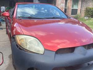 Red 2008 Mitsubishi Eclipse Spyder