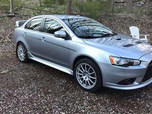 Silver 2015 Mitsubishi Lancer