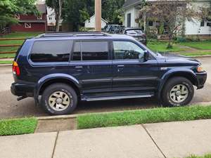 Blue 2003 Mitsubishi Montero Sport