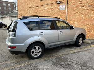 Silver 2010 Mitsubishi Outlander