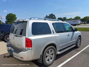 Silver 2012 Nissan Armada