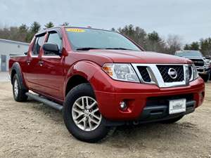Red 2016 Nissan Frontier