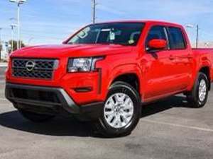 Red 2022 Nissan Frontier