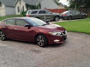 Red 2016 Nissan Maxima