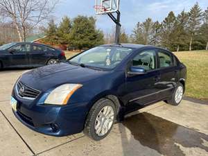 2011 Nissan Sentra with Blue Exterior