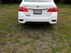 White 2019 Nissan Sentra