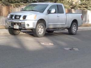 Silver 2004 Nissan Titan