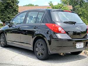 Black 2010 Nissan Versa