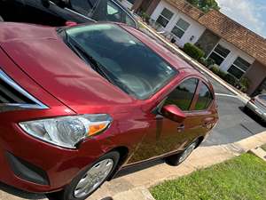 Red 2017 Nissan Versa