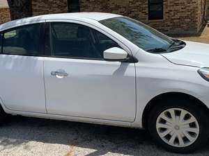 2018 Nissan Versa with White Exterior