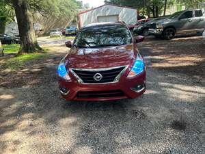 Red 2019 Nissan Versa