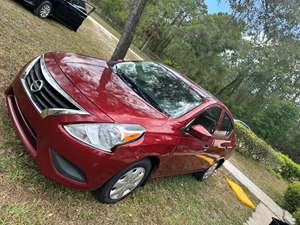 Red 2017 Nissan Versa sv sedan 