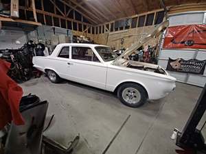 1965 Plymouth Barracuda with White Exterior