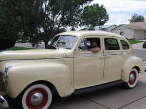 Yellow 1941 Plymouth P12 Special Deluxe 