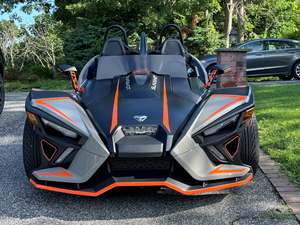 Orange 2022 Polaris Slingshot