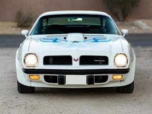 1974 Pontiac Firebird with White Exterior