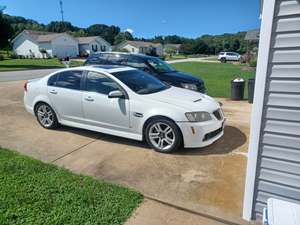 White 2008 Pontiac G8