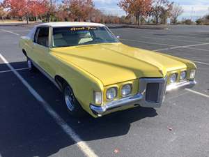 Yellow 1969 Pontiac Grand Prix