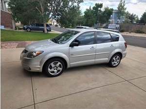 Silver 2004 Pontiac Vibe