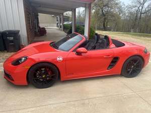 Orange 2018 Porsche 718 Boxster GTS