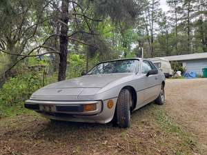 Silver 1979 Porsche 924