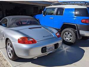 2000 Porsche Boxster with Silver Exterior