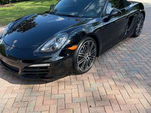 Black 2016 Porsche Boxster