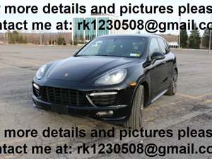 Black 2013 Porsche Cayenne