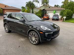 Black 2016 Porsche Cayenne