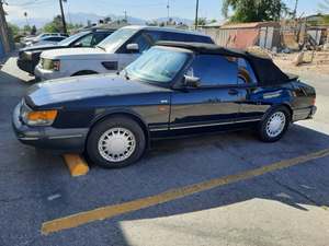 Black 1991 Saab 900