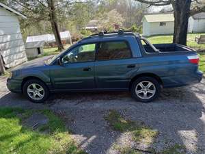 Blue 2005 Subaru Baja