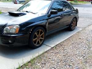 Black 2005 Subaru Impreza WRX