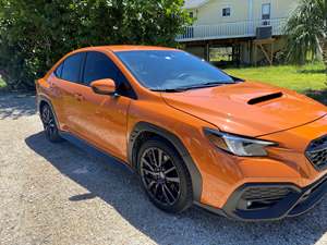 2022 Subaru WRX with Orange Exterior