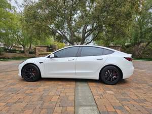 White 2021 Tesla Model 3