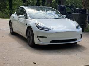 White 2023 Tesla Model 3