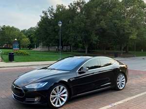 Black 2015 Tesla Model S