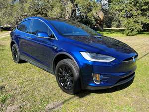 Blue 2017 Tesla Model X