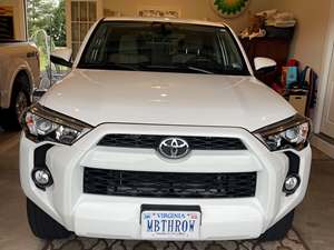 White 2018 Toyota 4Runner