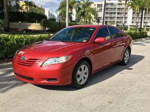 Red 2008 Toyota Camry
