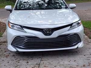 White 2019 Toyota Camry