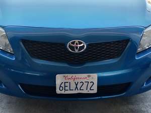 Blue 2009 Toyota Corolla XLE 