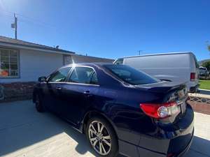 Blue 2011 Toyota Corolla