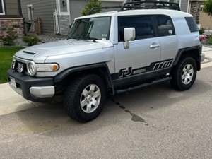 Silver 2008 Toyota Fj Cruiser